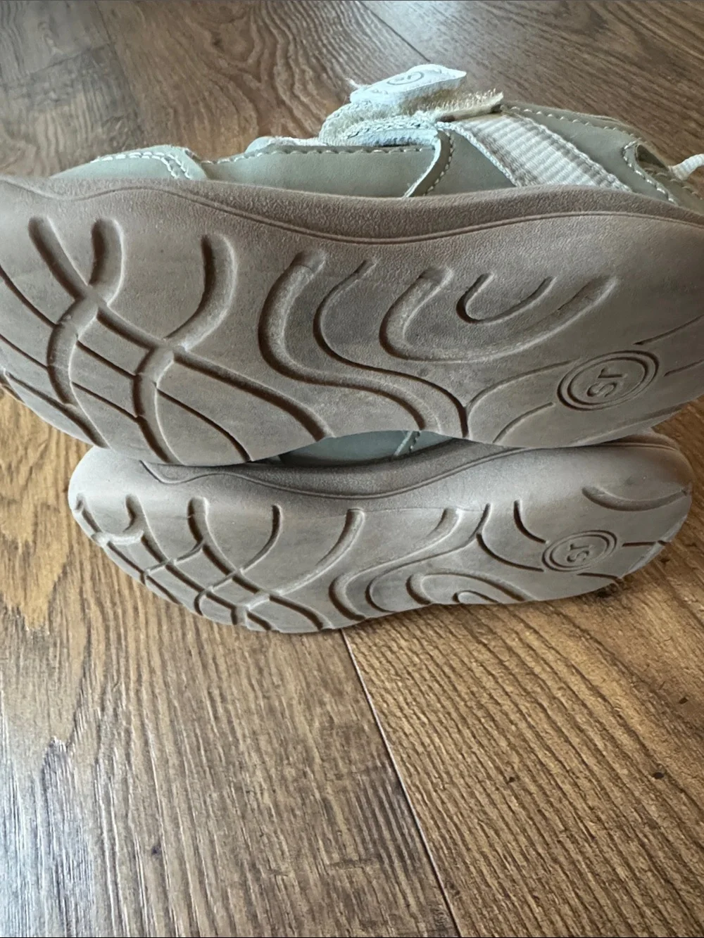Stride Rite boys skyskip sandal, taupe/tan, size 10